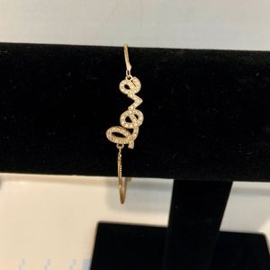 Adjustable LOVE CZ Bracelet GREAT Gift NWT
